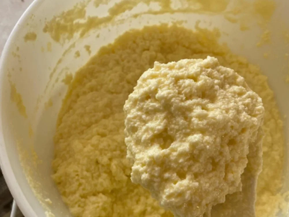 Custard Curdles Into Scrambled-Egg Bits
