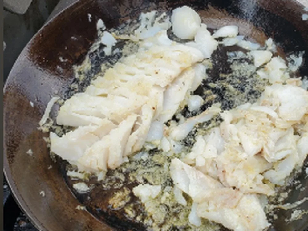 Fish Sticks to the Pan and Falls Apart